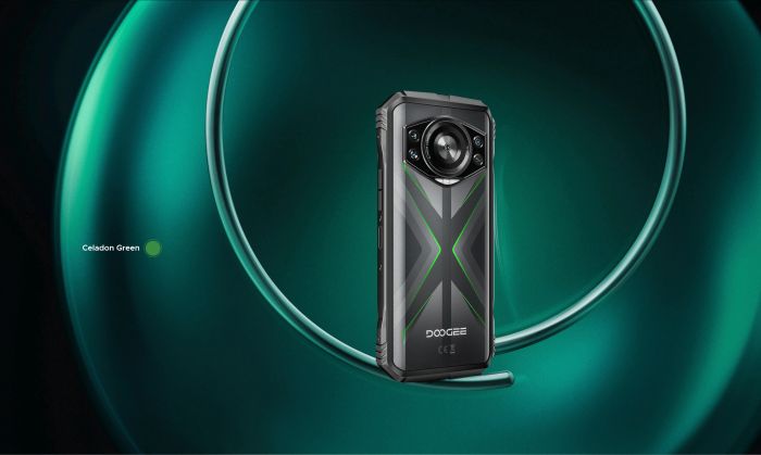 Смартфон Doogee S118 6.58" 12/512ГБ, 2SIM, 10800мА•год, чорно-зелений