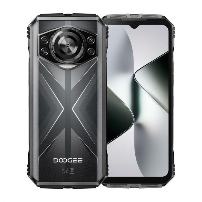 Смартфон Doogee S118 6.58" 12/512ГБ, 2SIM, 10800мА•год, сріблястий