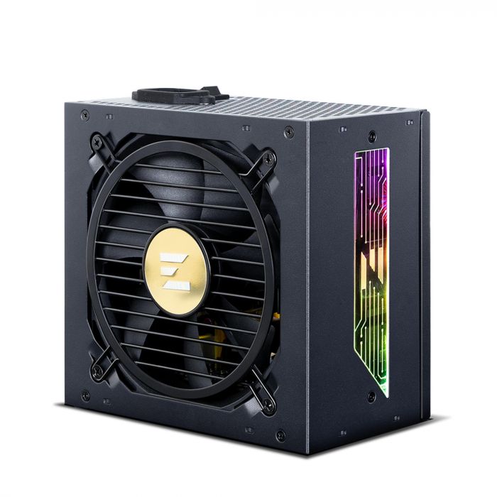 Блок живленняZalman Teramax 2 View  (1000W) 99%, 80+ Gold, 120мм, 1xMB 24pin(18+10), 2xCPU(4+4 pin), 3xMolex, 12xSATA, 4xPCIe 8pin(6+2), 1xPCIe GEN5 16pin, 1x +5V ARGB cable, Fully Modular