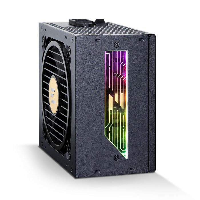 Блок живленняZalman Teramax 2 View  (1000W) 99%, 80+ Gold, 120мм, 1xMB 24pin(18+10), 2xCPU(4+4 pin), 3xMolex, 12xSATA, 4xPCIe 8pin(6+2), 1xPCIe GEN5 16pin, 1x +5V ARGB cable, Fully Modular