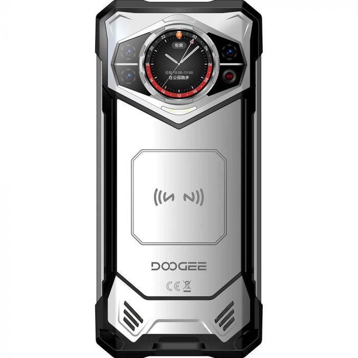 Смартфон Doogee S200 5G 6.72" 12/256ГБ, 2SIM, 10100мА•год, світло-сірий