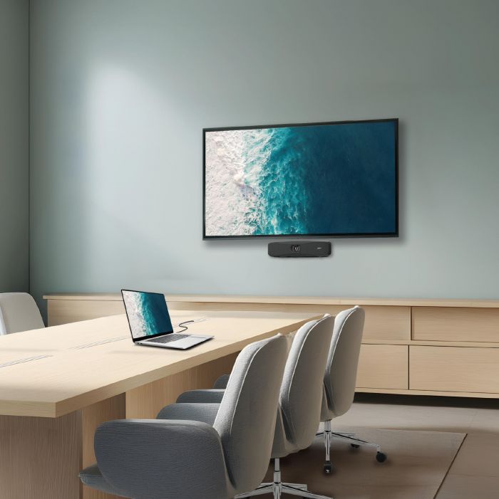 Система відеоконференцзв'язку AVer VB150, 5x Zoom, 4K, 3 х Uni-mic, радіус дії 5 м, динамік 6 Вт, чорний