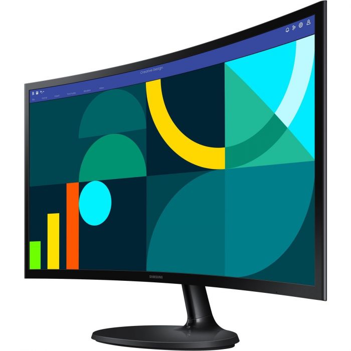Монітор Samsung 23.8" S24D360 D-Sub, HDMI, VA, 100Hz, 4ms, CURVED