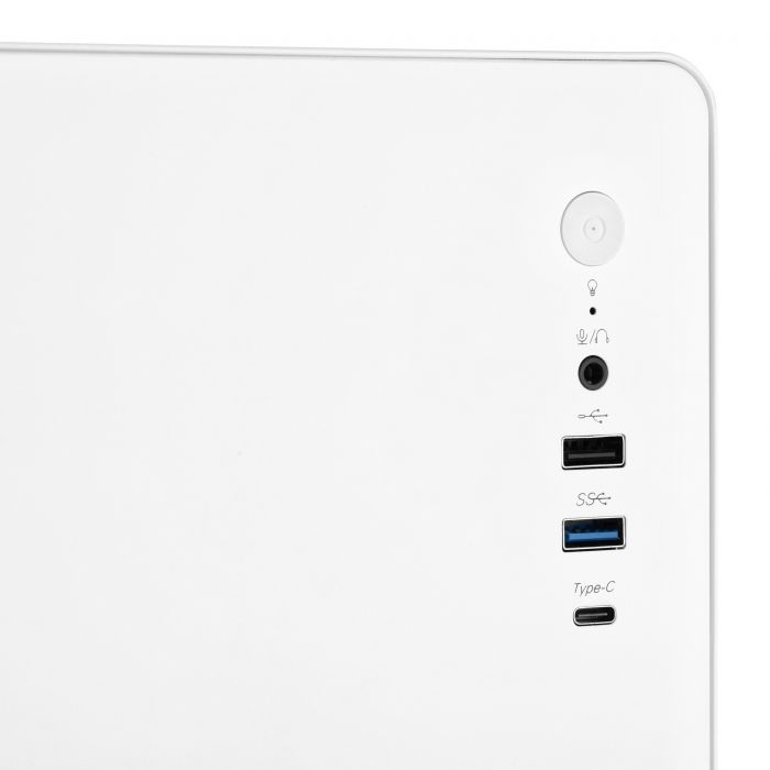 Комп’ютер персональний 2E Rational AMD R5-5500GT, 8Gb, F256GB, UMA, A520, 2E-V500W, 500W, Win11PE