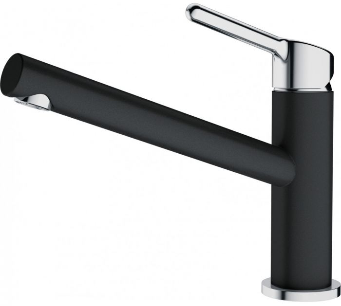 Змішувач для кухні Franke Orbit, довж.виливу - 225мм, 1важіль, хром-онікс
