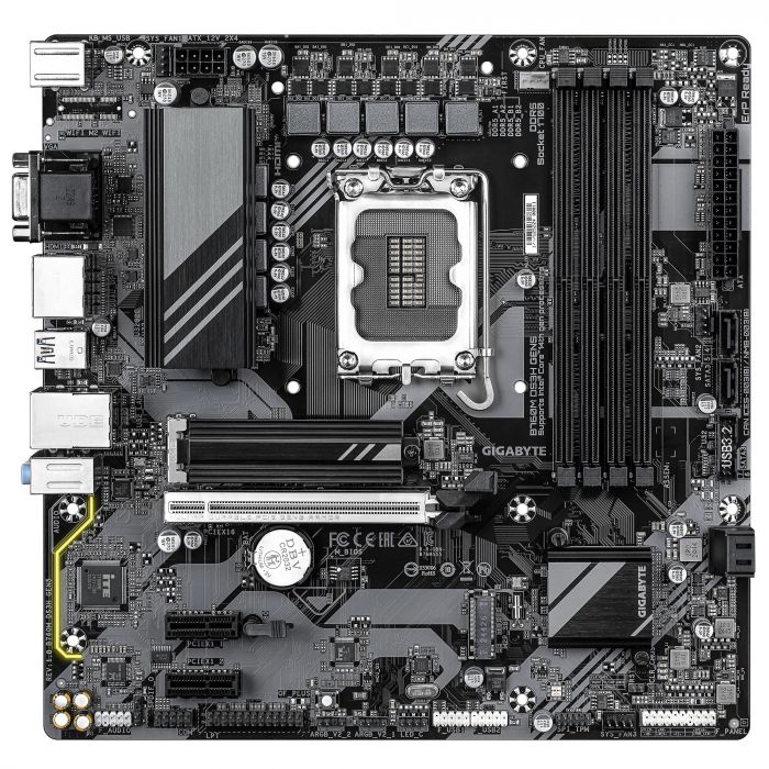 Материнська плата GIGABYTE B760M DS3H GEN5 B760 s1700 4xDDR5 M.2 HDMI