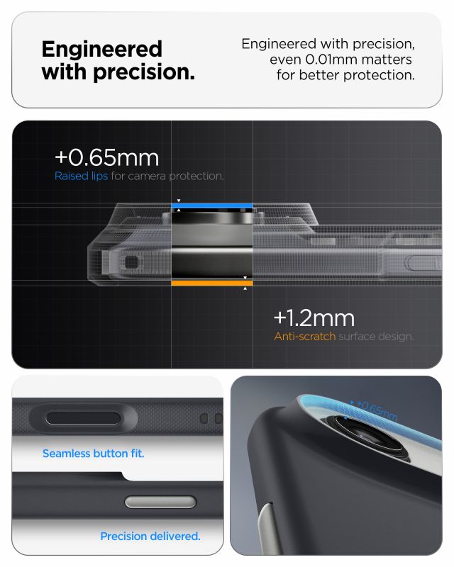 Чохол Spigen для iPhone 17 Air, Nano Pop MagFit, Black Sesame