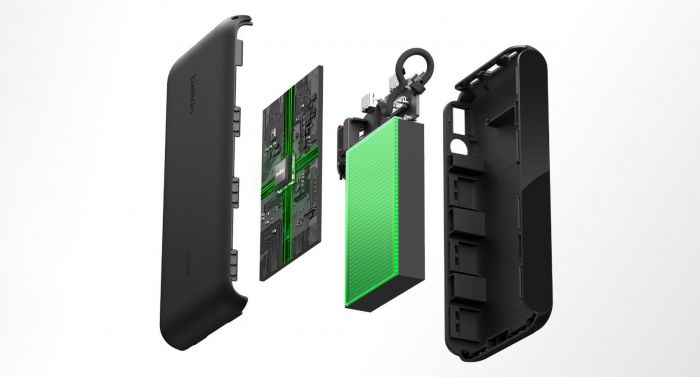 Акумулятор портативний літій-іонний Power Bank Belkin 20000мА·год, 20Вт, з дисплеєм, чорний