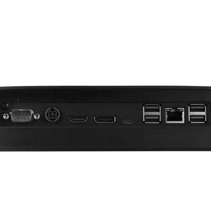 Комп'ютер персональний моноблок 2E Rational K6 23.8" FHD IPS Intel i3-12100, 8Gb, F480GB, UMA, H610, K6.610, 120W, FreeDos, чорний