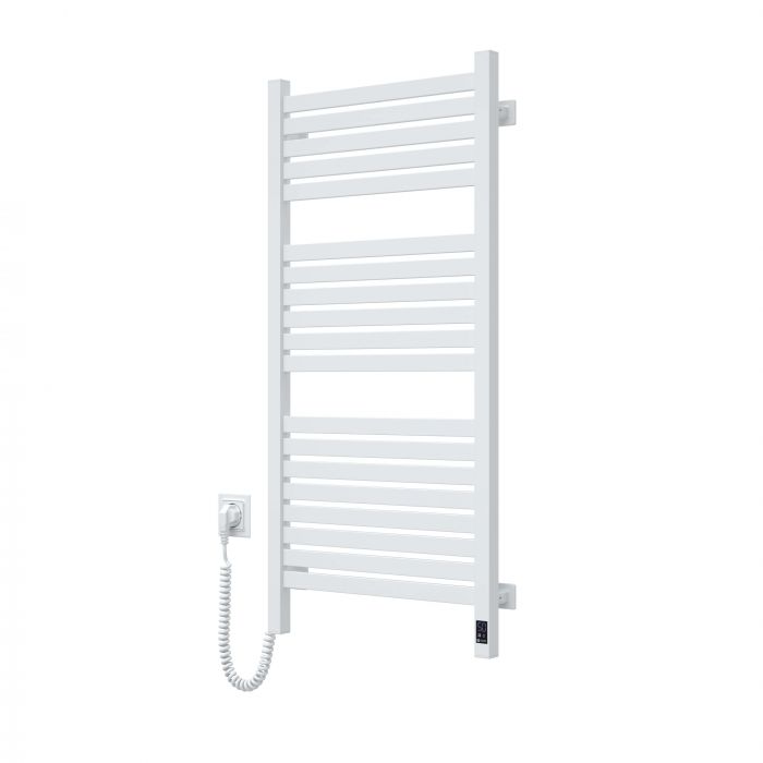 Рушникосушка Navin електрична Авангард Х, 1000х480х71мм, Wi-Fi, сталь, білий, ліве підключення