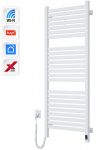 Рушникосушка Navin електрична Авангард Х, 1200х480х71мм, Wi-Fi, сталь, білий, ліве підключення