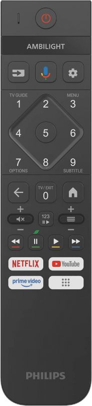 Телевізор 55" Philips OLED+ 4K 144Hz Smart Google TV Black Ambilight Bowers & Wilkins sound