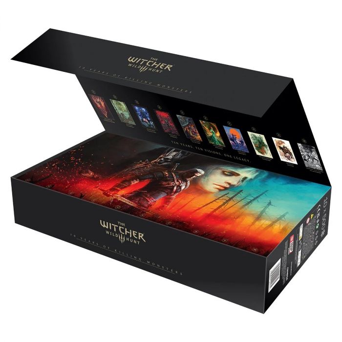 Колекція пазлів The Witcher 3: Wild Hunt (10th Anniversary Edition) 10x500 ел.