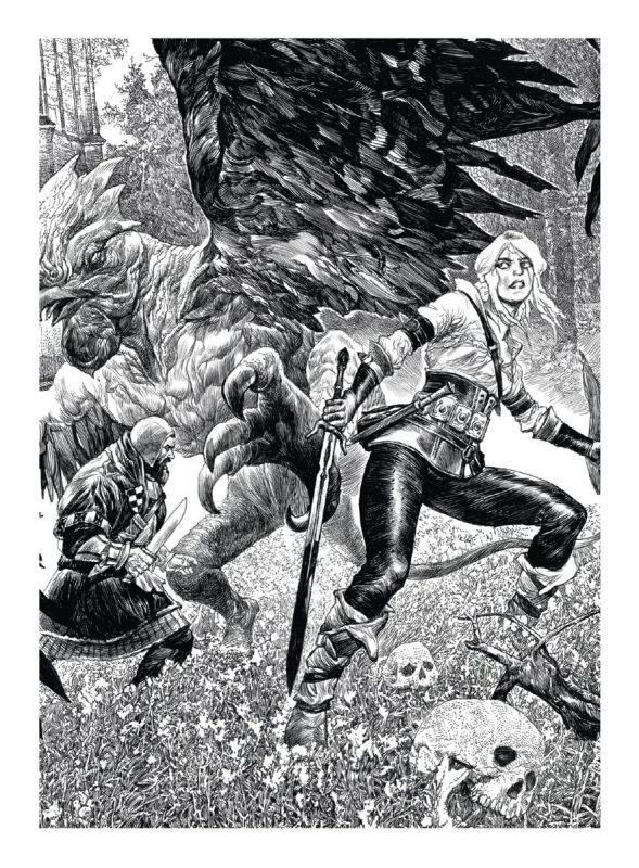 Колекція пазлів The Witcher 3: Wild Hunt (10th Anniversary Edition) 10x500 ел.