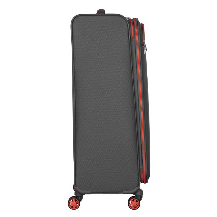 Набір валіз 2E, Trek, (M+S), TSA, 4 колеса, + 2 рюкзаки Cabin (2E-BPET-CABIN-GR), поліестр, сірий