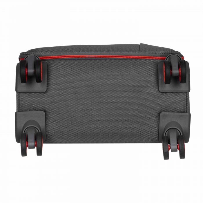 Набір валіз 2E, Trek, (M+S), TSA, 4 колеса, + 2 рюкзаки Cabin (2E-BPET-CABIN-GR), поліестр, сірий