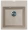 Мийка кухонна Adamant Brick, штучний камінь, квадрат, без крила, 460x515x200мм, чаша - 1, врізна, Avena