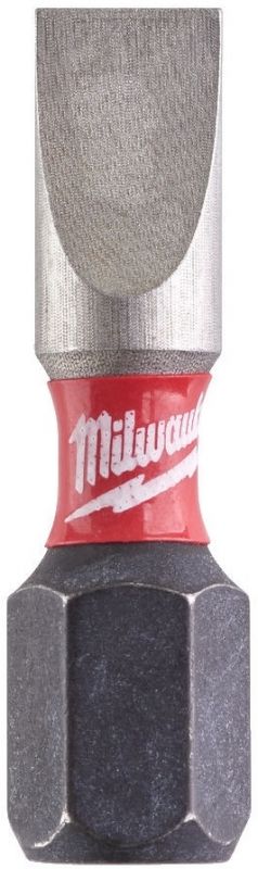 Біти Milwaukee Shockwave, SL0,8x5,5х25мм, набір 2шт