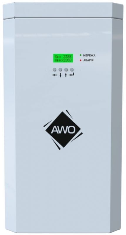 Стабілізатор напруги Awattom - 5.5кВт, однофазний