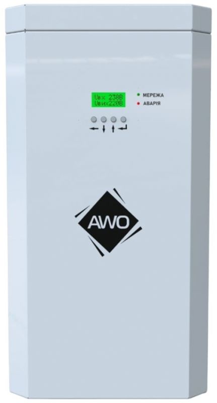 Стабілізатор напруги Awattom - 7.0кВт, однофазний