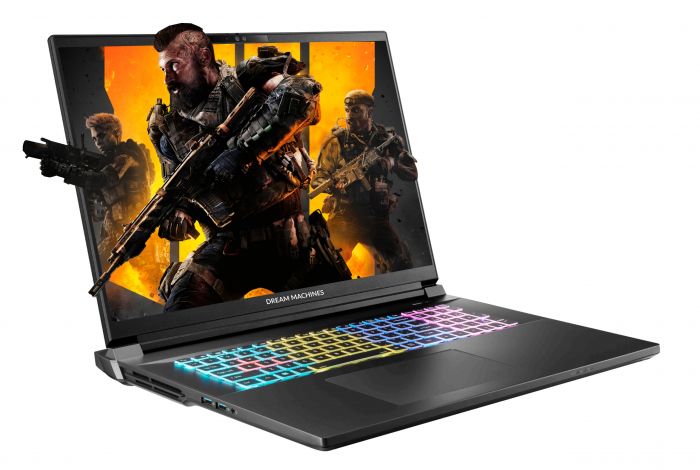 Ноутбук Dream Machines RX5090-18 18UHD+, Intel U9-275HX, 32GB, F2TB, NVD5090-24, DOS, чорний