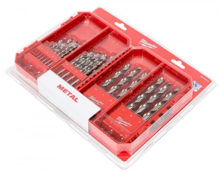 Набір свердел по металу Milwaukee THUNDERWEB, HSS-G, 1-13мм, кейс, 25шт