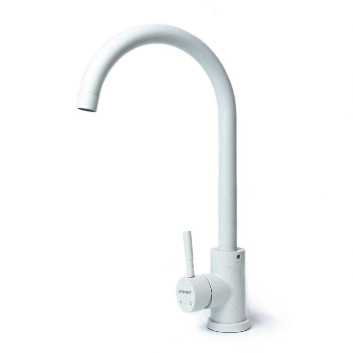 Набір кухонний Adamant Univer, штучний камінь, квадрат, без крила, 560х500х200мм, чаша - 1, врізна, Old stone + змішувач + дозатор + ополіскувач склянок + коландер