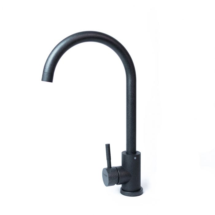 Набір кухонний Adamant Similar, штучний камінь, прямокут., без крила, 885x505x230мм, чаша - 2, врізна, графіт + змішувач + дозатор + ополіскувач склянок + коландер