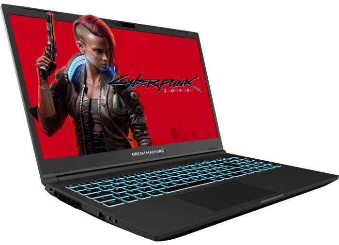 Ноутбук Dream Machines RG3050-15 15.6FHD IPS, Intel i7-13620H, 32GB, F1TB, NVD3050-4, DOS, чорний