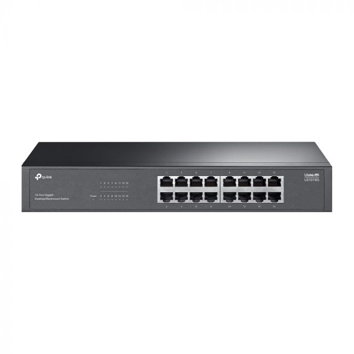 Комутатор TP-LINK LS1016G 16xGE, Некерований
