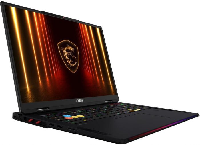 Ноутбук MSI Raider 18 HX AI A2XWIG-251UA 18" UHD+, Intel U9-285HX, 64GB, F2TB, NVD5080-16, W11, чорний