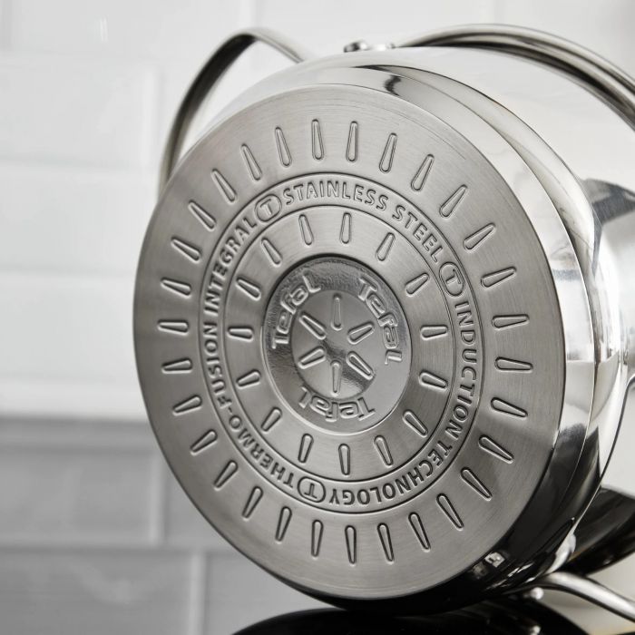 Каструля Tefal Minis, з кришкою,1.5 л, нержавіюча сталь, скло