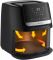 Мультипіч Sencor Vita Fryer, 1600Вт, чаша-6,5л, сенсорне керув., 10 програм, пластик, нерж. сталь-чорний