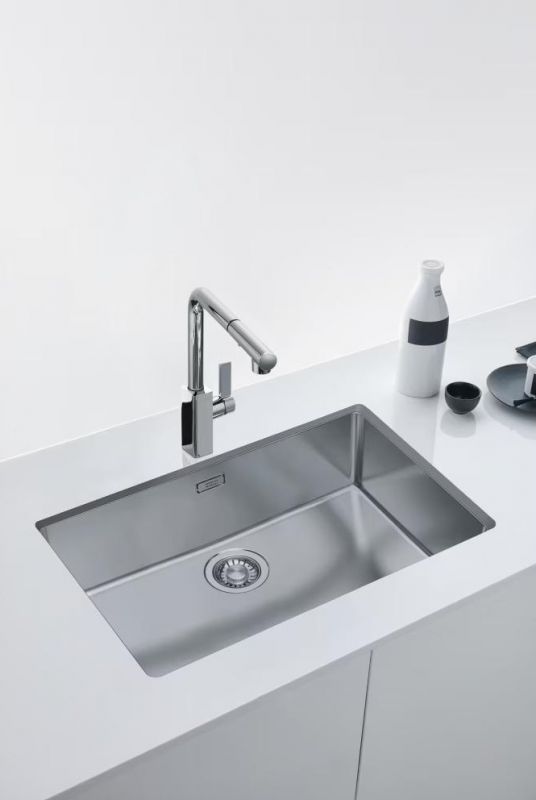 Мийка кухонна Franke Maris, нерж.сталь, прямокутник, без крила, 740х440х180мм, чаша - 1, монтаж під стільницю, MRX 110-70, нерж