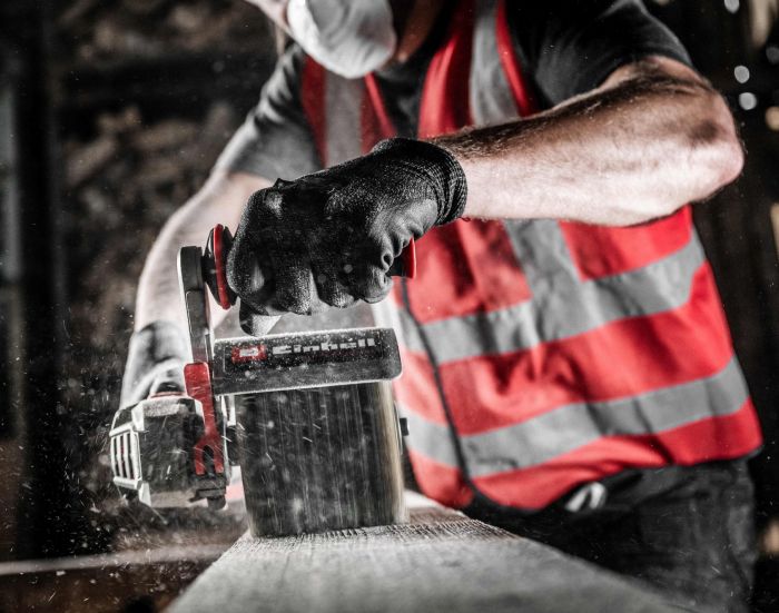 Шліфмашина щіткова акумуляторна Einhell Professional TP-BR 18/32 Li BL - Solo 100мм 18В 900-3200об/хв D120мм 2.29кг без АКБ та ЗП