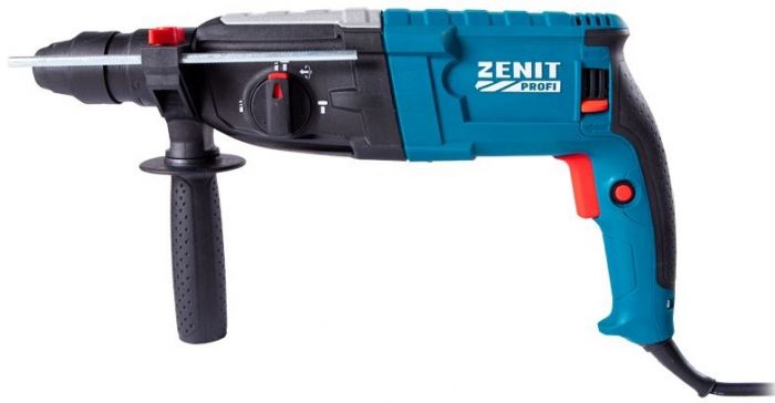 Перфоратор Зеніт ЗПП-1250 DFR Профі SDS-Plus+ШЗП 1250Вт 3.8Дж 3.2кг кейс