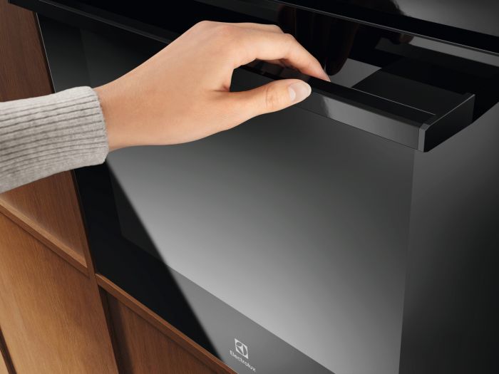 Духова шафа Electrolux електрична, 65л, A, дисплей, конвекція, телескопічні напрямні, чорний