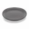 Тарілка обідня ARDESTO Lazio, 27см, кераміка, сірий темний