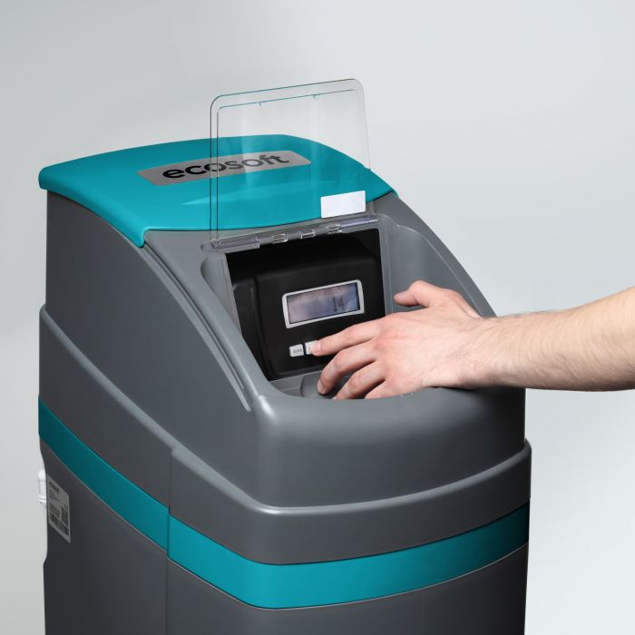 Фільтр пом'якшення води Ecosoft FU1235CABCETA Titanium Azure, до 2.8м.куб•год, підкл. 1", матеріал 37л HCRS