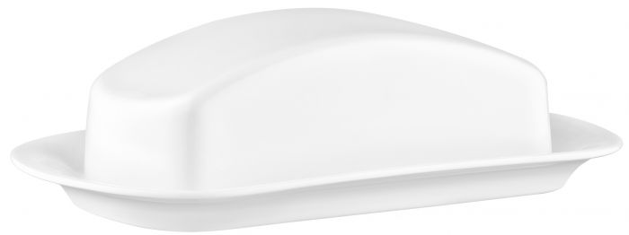 Маслянка ARDESTO, 20.3х12.7х6.4см, порцеляна, білий