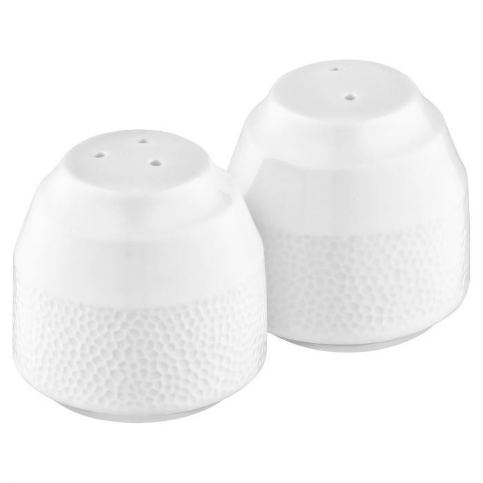 Набір для солі та перцю ARDESTO Ancona, 2 предмети, 5.4х5.5см, порцеляна, білий