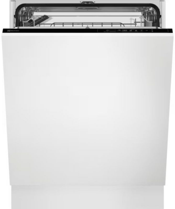 Посудомийна машина Electrolux вбудована, 13компл., E, 60см, інвертор, чорний