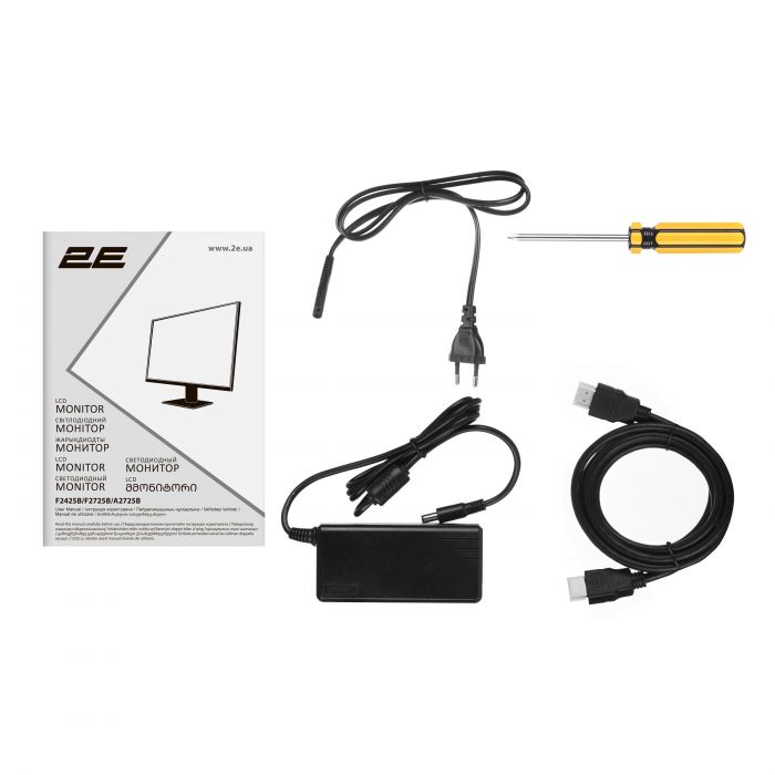 Монітор 2E 23.8" F2425B D-Sub, HDMI, IPS, 100Hz