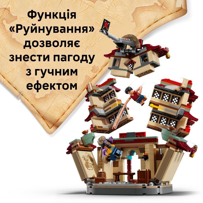 Конструктор LEGO ONE PIECE Битва в Арлонґ-парку