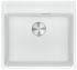 Мийка кухонна Franke Maris, фраграніт, прямокутник, без крила, 560х510х200мм, чаша - 1, врізна, MRG 610-52 TL, білий