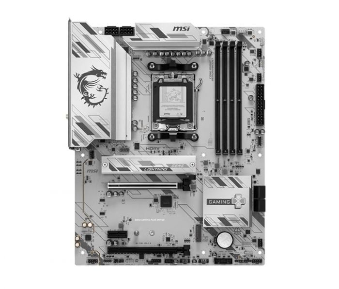 Материнcька плата MSI B850 GAMING PLUS WIFI6E sAM5 B850 4xDDR5 M.2 HDMI DP WiFi BT ATX