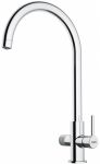 Змішувач для кухні Franke Lina J Clear Water 2.0, довж.виливу - 216 мм, поворотний, 1+1 фільтр, хром