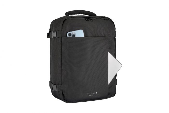 Рюкзак дорожній Tucano TUGO 3 M CABIN 16", 23л, чорний