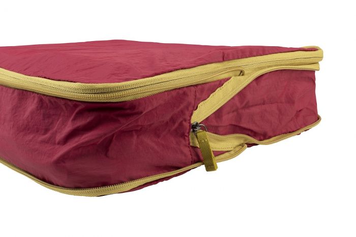 Набір чохлів для пакування одяу, Tucano Pigio Travel 3 в 1, нейлон, бордо