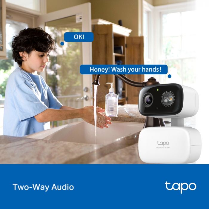 IP-Камера TP-LINK Tapo C216 3MP N300 microSD motion detection. зовнішня/внутрішня, AI